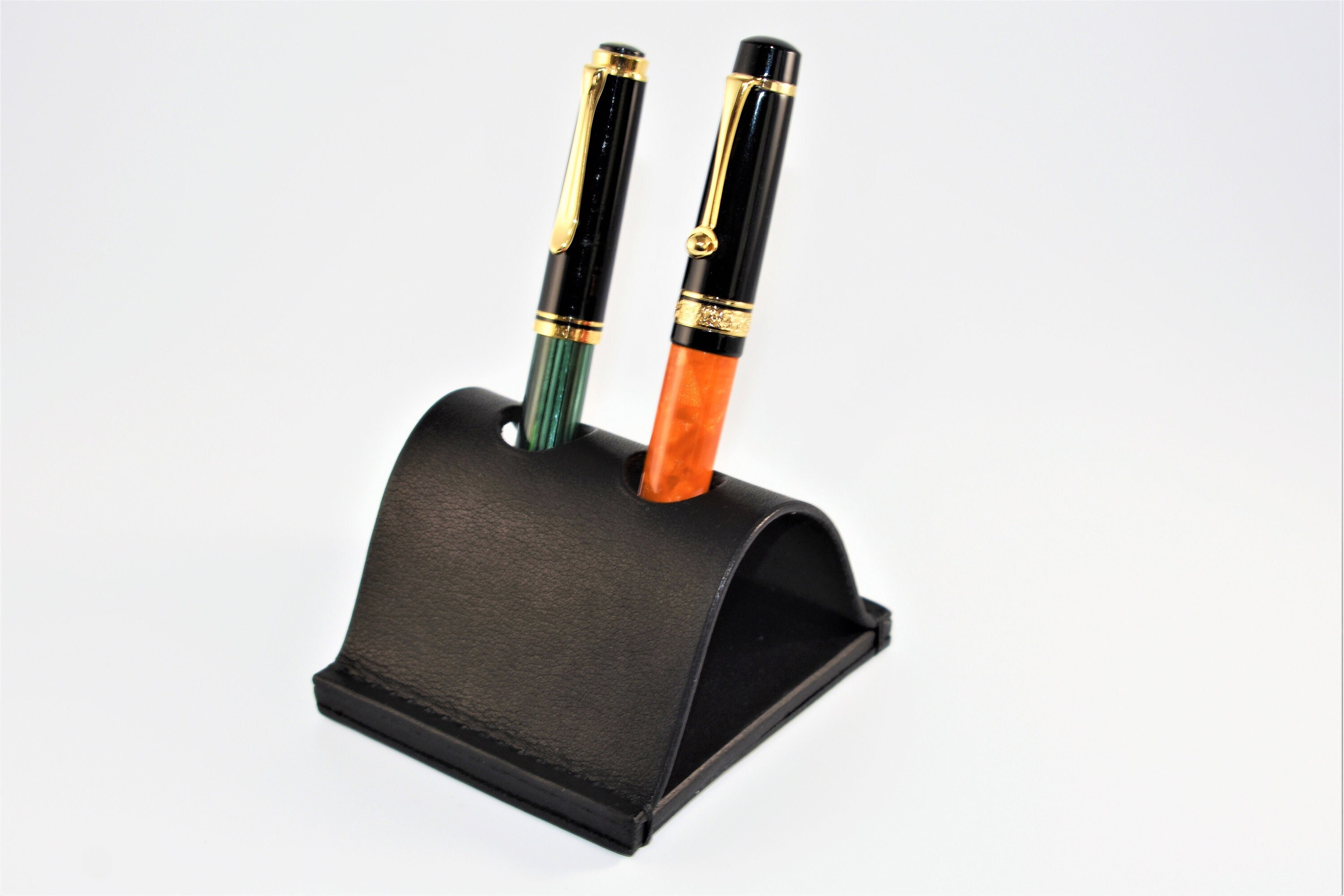 Black Notebook Pen Holder, Planner Pen Holder, Pen Holder for Book 