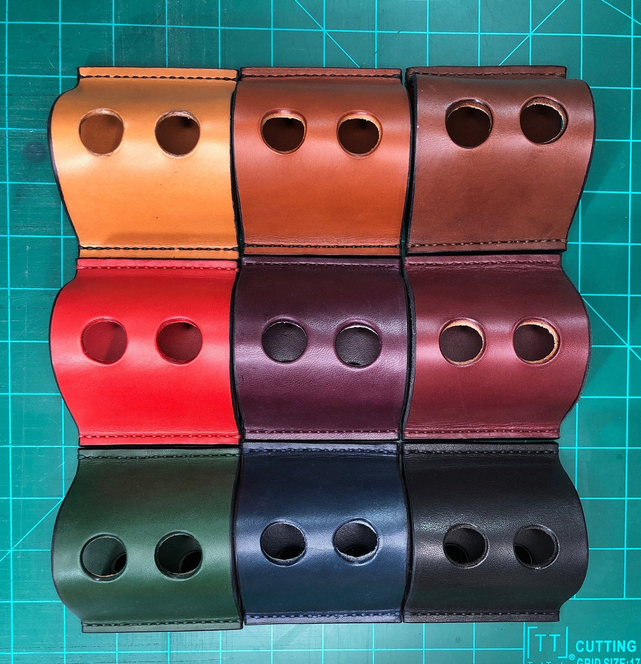 Fountain Pen Holder Fountain Pen Stand Leather Single Desk Etsy