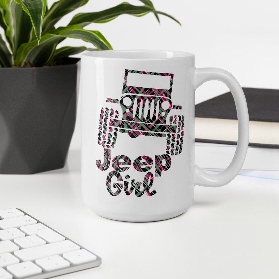 Jeep Girl Coffee Tea Cup Mug Personalize Custom Gift Etsy