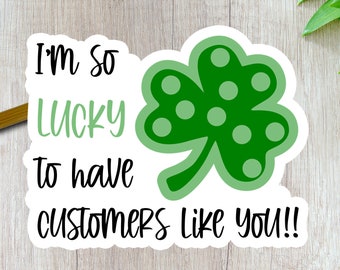St Labels Thank You Clovers Happy Mail Patrick/'s Day Stickers