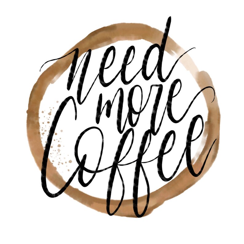 Coffee Freshie Cardstock Round Cutouts Cardstock Circles Etsy