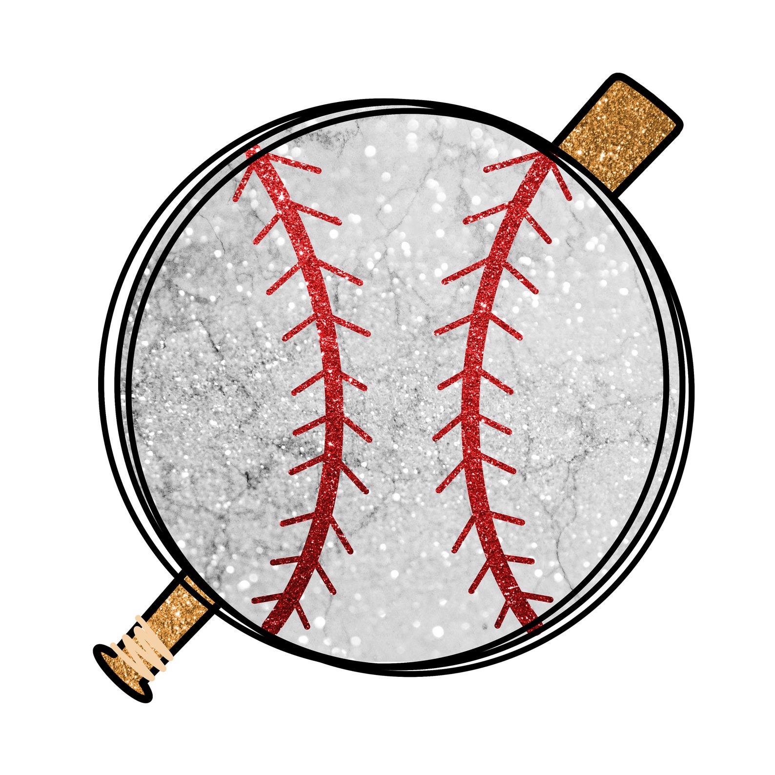 Baseball Cardstock Round Cutouts Cardstock Circles Cardstock Etsy