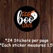 24 Halloween STICKERS, Ghost Stickers, Boo Sticker, Envelope Seals ...