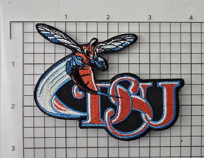 Delaware State University Embroidery Iron on Patch 3.5 X 3.5 Inches - Etsy