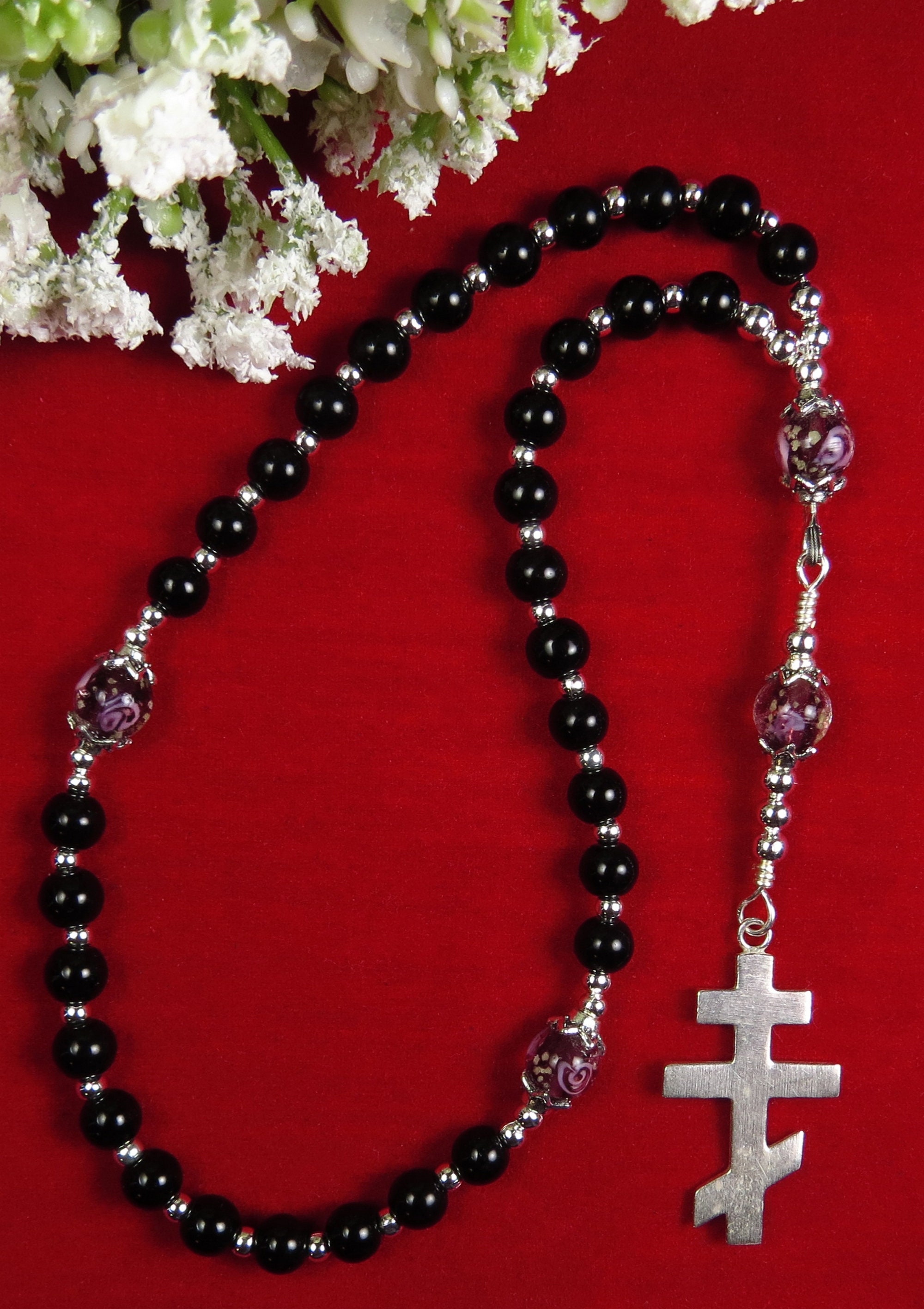 Handmade Rosary Eastern Orthodox Rosary Greek Chotki Etsy