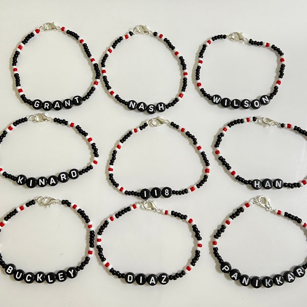 9-1-1 on ABC Themed Beaded Bracelets