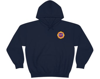 LAFD Logo Front & Back Hoodie