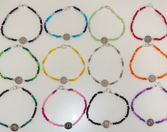 Bracelets de perles sur le thème du zodiaque