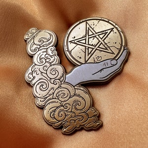 Ace of Pentacles - Tarot Pin