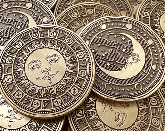Sun or Moon Coin