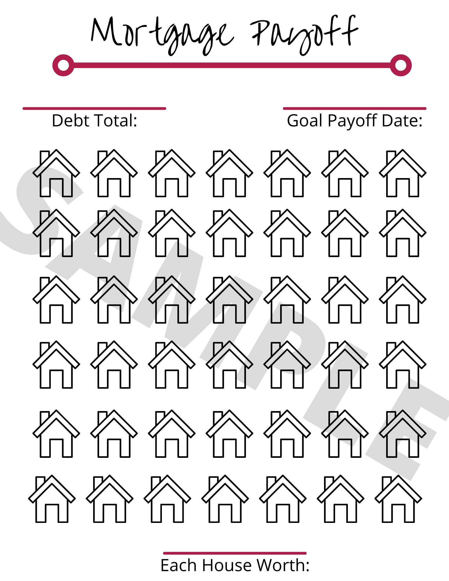 DEBT Payoff, DEBT Tracker, Debt Printables, Debt Tracker Printable - Etsy