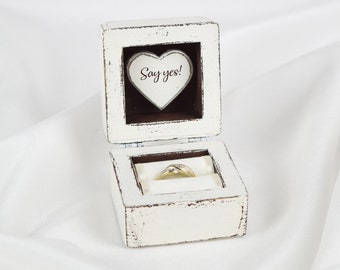 vintage wedding ring box
