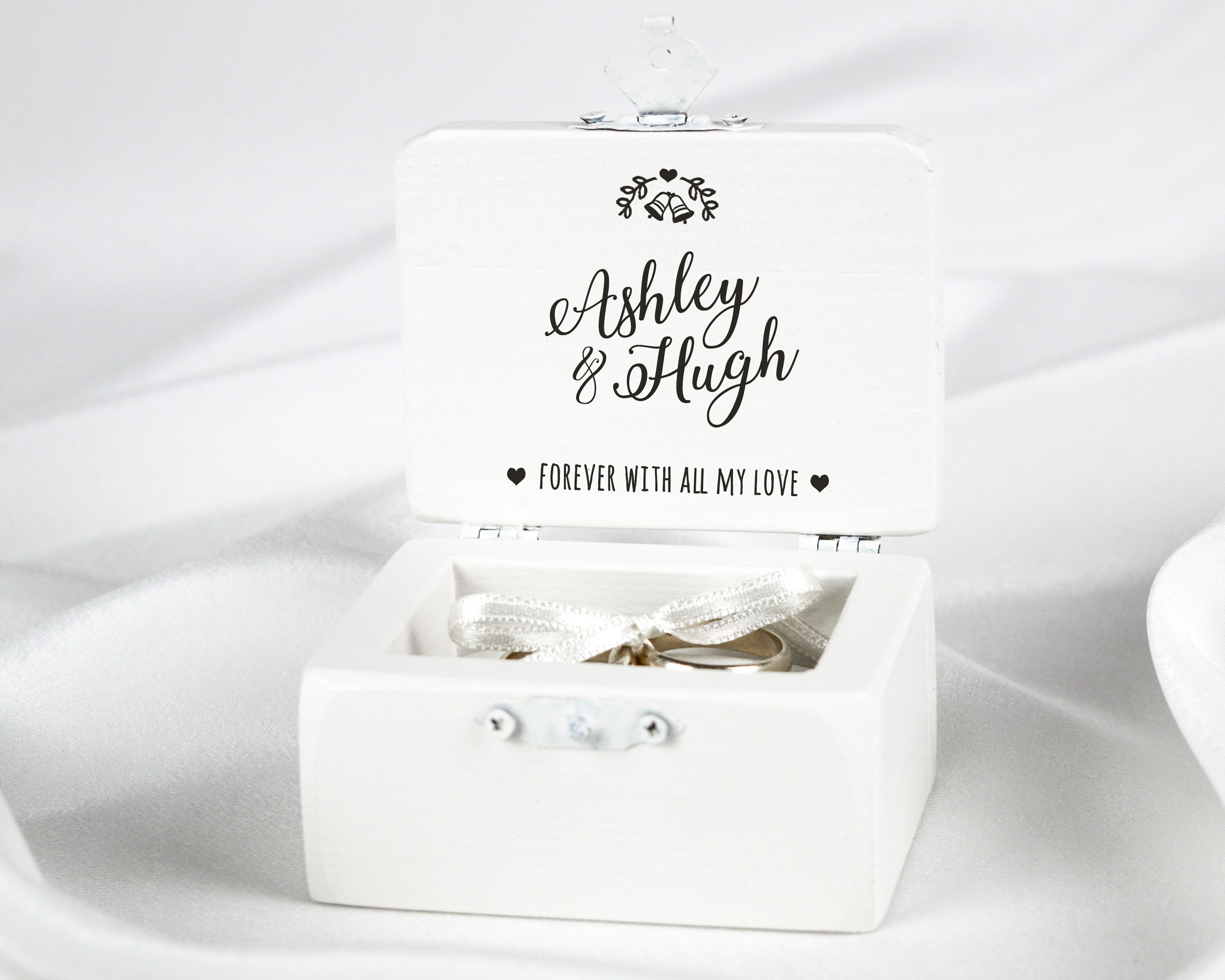 Wedding Ceremony Ring Box Personalized Ring Box Wedding Gift Etsy