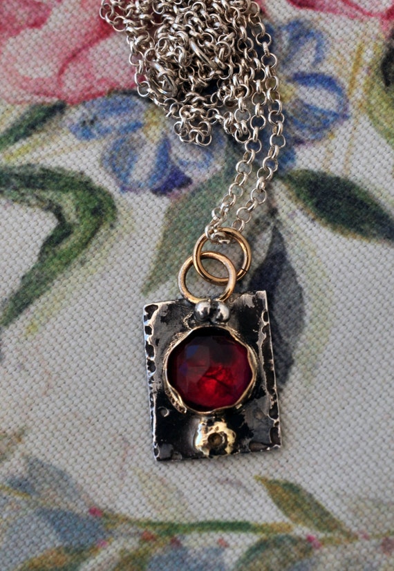 Items similar to Charm necklace , silver necklace on Etsy