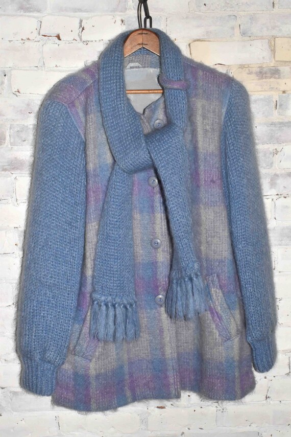 Vintage Donegal Designs Handwoven Mohair and Wool 