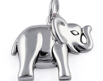 Sterling Silver Elephant Charm