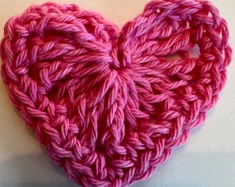 Easy Crochet Heart Pattern (Digital Download)