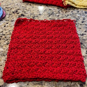Crochet Washcloth Pattern: Easy Tutorial (PDF Pattern)
