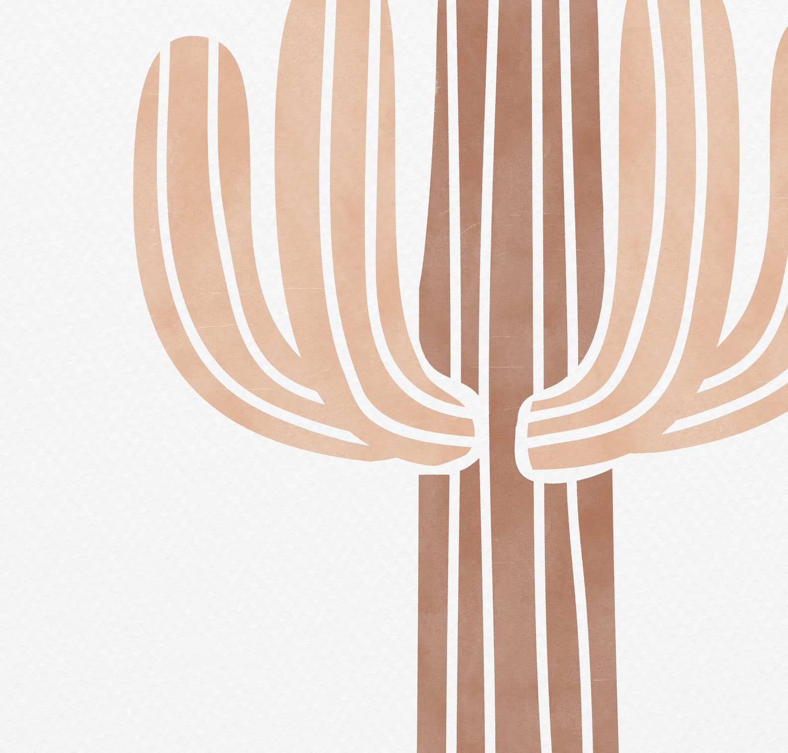 Cactus Nursery Wall Art Boho Nursery Decor Digital Print Etsy