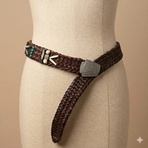 Bone Bead Belt - Etsy display picture 3