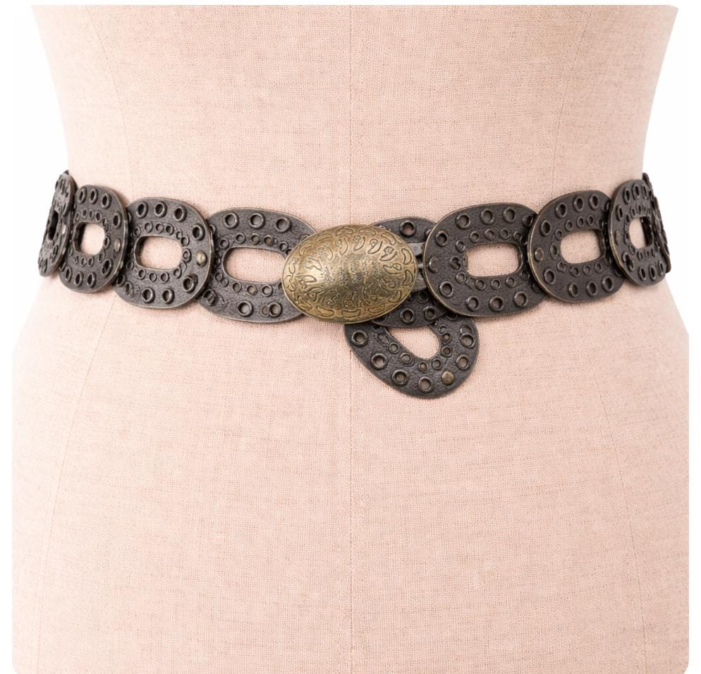 Boho Disc Belt - Etsy display picture 1
