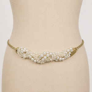 Pearl Chain Belt 80s - Etsy display picture 3