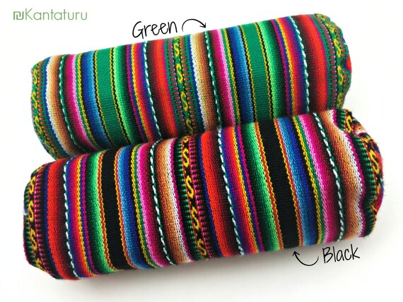 Ethnic Pencil Pouch, Multicolor Handmade Zipper Pouch, Boho Style, Back to  School Office Supply Pencil Case, Peruvian Fabric, Special Gift 