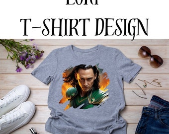 Loki Laufey son PNG | Digital Download | God of Mischief | Transparent