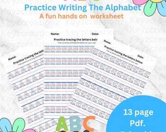 ABC Practice Your Writing