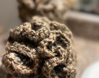 Marlow Hemp loofah| Eco Friendly & Reusable | 100%hemp used | Christmas gift