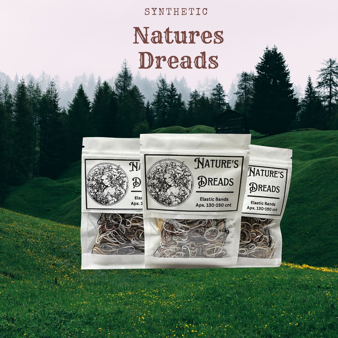 RUBBER BANDS for Dreads Dreadlocks Elastic Bands Dreadlock Etsy