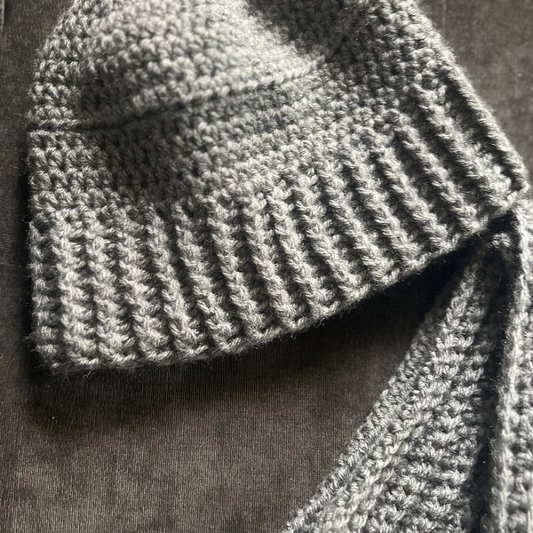 Crochet hat & scarf