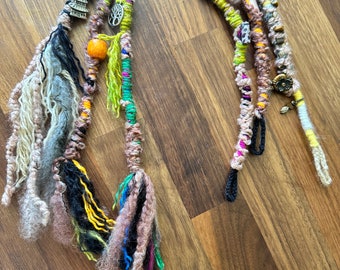 Boho Locks | Bohemian hair wrap | extensions | hippie festival | 2pack