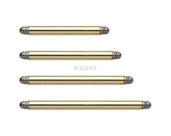 Gold Plated Steel Replacement Barbell