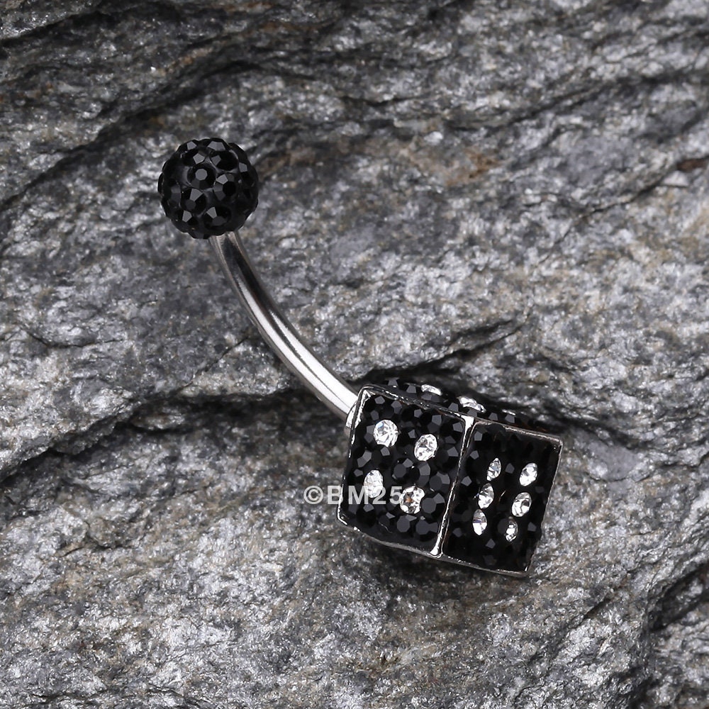 Dice hotsell belly ring