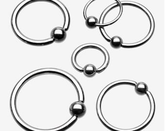 Implant Grade Titanium Captive Bead Ring