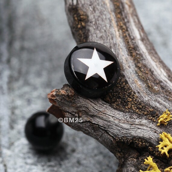Star shop tongue ring