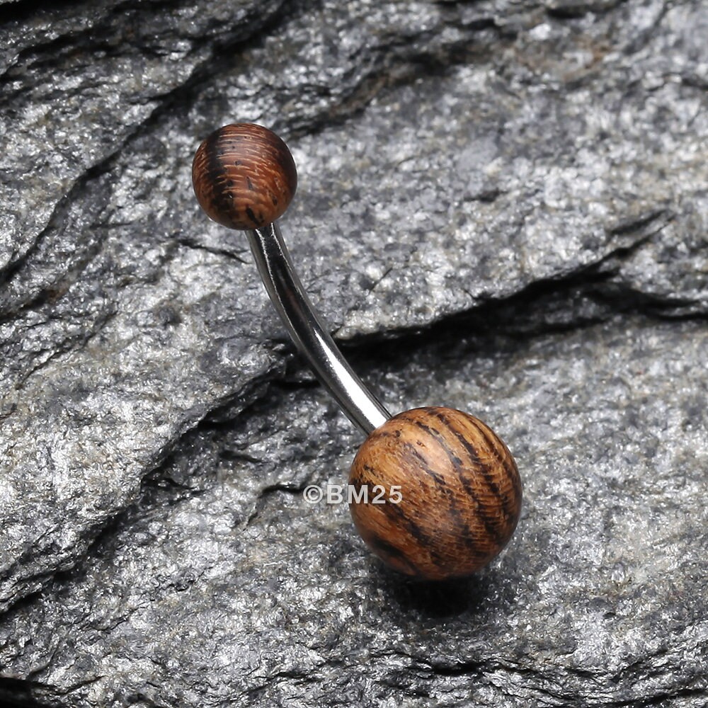 Wooden on sale nipple rings