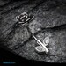 Full Blossom Rose Belly Button Ring 