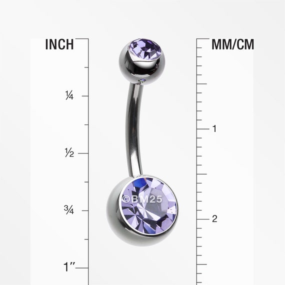 Buy Implant Grade Titanium Internally Threaded Basic Belly Button