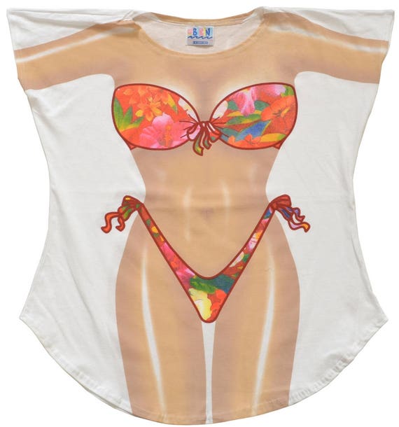 bikini t shirt cover up