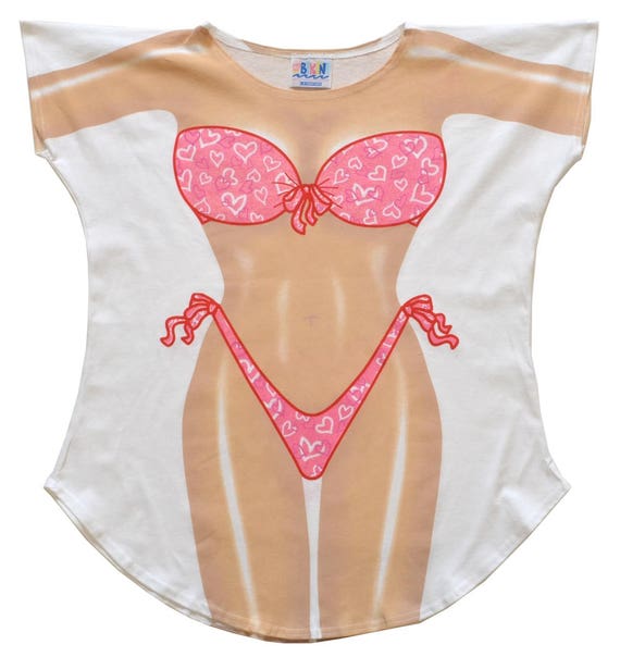 bikini printed t shirts