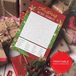 Christmas Games Prints, Printable Christmas Party Games, Holiday Party Games, Family Games, Fun Christmas Games, Christmas Activity
