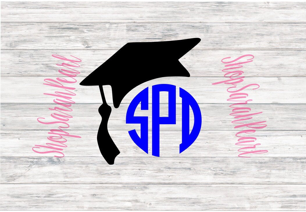 Free Free Graduation Monogram Svg 575 SVG PNG EPS DXF File