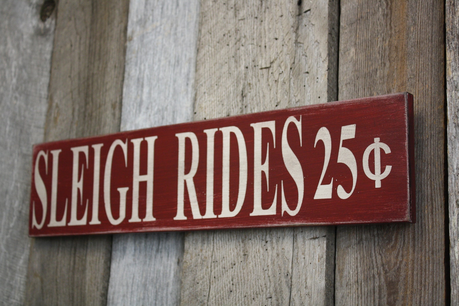 Sleigh Rides Sleigh Ride Sign Winter Sign Winter Decor | Etsy