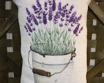 Lavender Pillow, Lavender Decor, Farmhouse Decor, Spring Pillow, Spring Decor, Farmhouse Pillow, Farmhouse Spring Decor, Garden Pillow