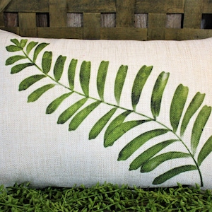 Botanical Pillow, Botanical Decor, Spring Pillow, Spring Decor, Farmhouse Pillow, Farmhouse Spring Decor, Under 50 Dollars, Accent Pillow