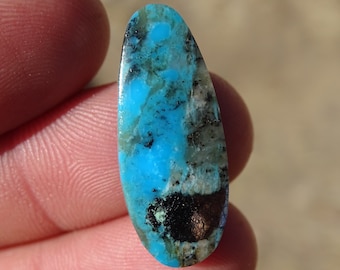 Stabilized Kingman Turquoise Cabochon