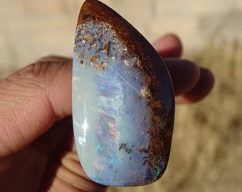 Australian Fire Opal Cabochon