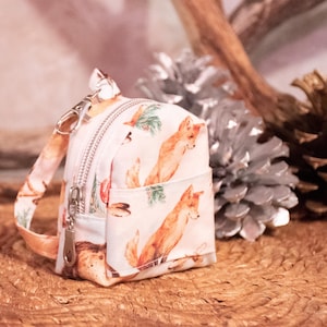 fabric upholstry mini backpack Small Fabric Backpack Handmade